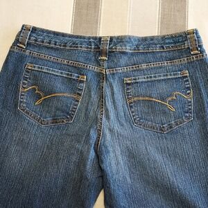 Bandiolinoblu‎ Mandie Classic Fit Denim Jeans Womens Size 16 Short Dark Wash
